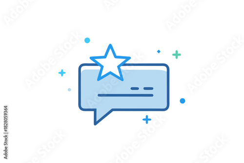 direct message spark outline icon