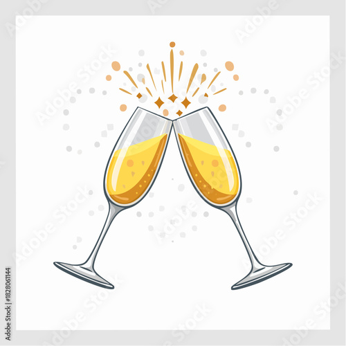 Brindisi , champagne, prosecco, festività