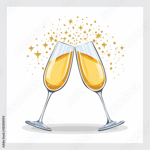 Brindisi , champagne, prosecco, festività