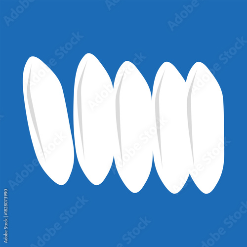 Chewing gum pieces, pastel candy. Gum pieces illustration, candy set. Chewing gum cluster, sweet candy icons