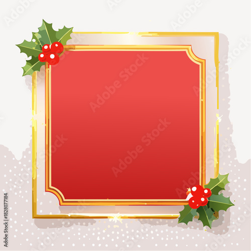 Decorazione, ghirlanda e cornice natalizia