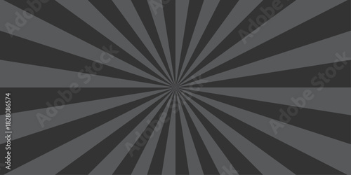 Sunburst Modern retro vintage sunrise sunbeam element spiral striped. Spiral starburst and striped pattern abstract geometric retro sunrays line wavy texture.	