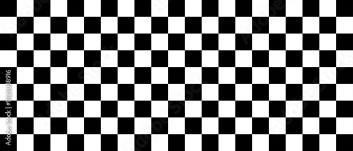 black and white chess board. Seamless Chessboard pattern. Black and White. Vector illustration.