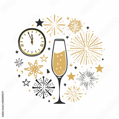 decorazioni festive capodanno