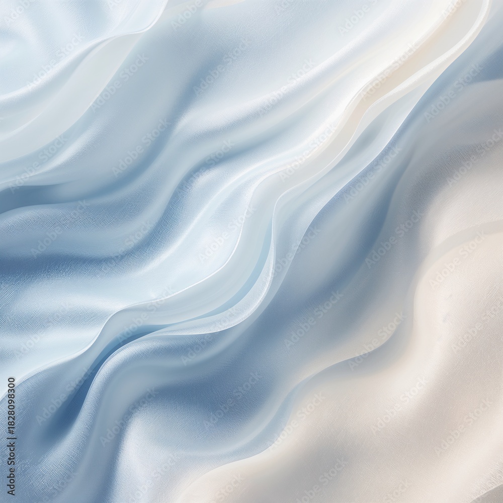 Fototapeta premium blue silk background