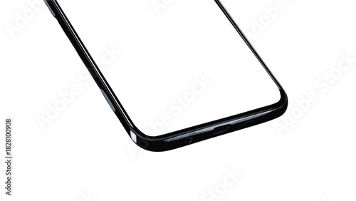 mobile phone isolated on white