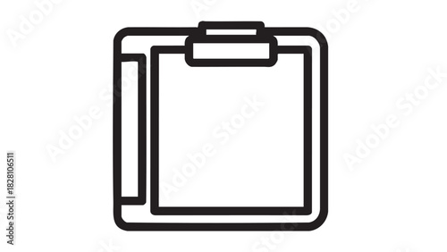 Clipboard Icon Essential Tool for Organizing Documents and Managing Information Effectively