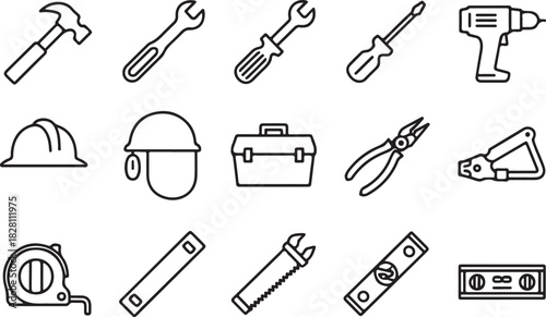 Silhouette of a person walking with a cane on a white background vector