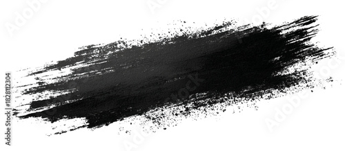 Abstract vector background with grunge paint splashes rough brush stroke .black ink textures and creative artistic liquid brush splashes vector design .
