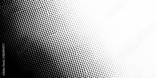 Abstract metal mesh pattern with black and white dotted halftone texture and light effects for a vector design backdrop