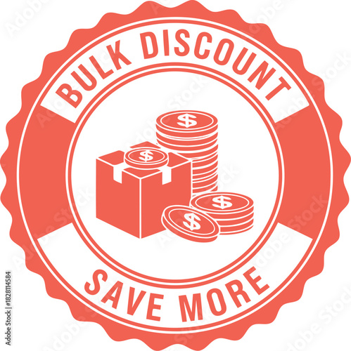 Bulk discount save more stamp, box and dollar coins for offers