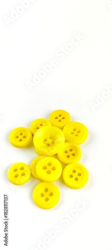 buttons on a white background