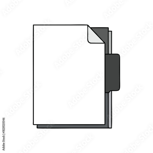 vector blank business card holder