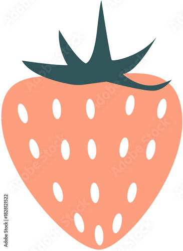 pink strawberry, stylized strawberryIllustration of SPA and wellness concept. For beauty treatment and self-care.
.