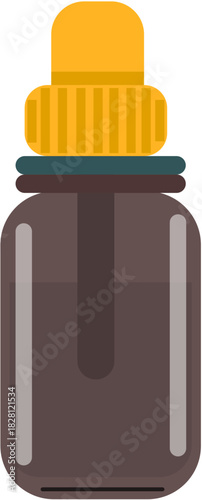 cosmetic jar, essential oil packaging, beauty product containerIllustration of SPA and wellness concept. For beauty treatment and self-care.
.