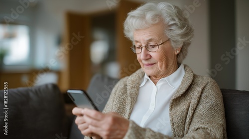 A senior participating in a digital literacy class, learning to use smartphone health apps under the guidance of a patient instructor — empowerment in aging, tech confidence, and digital wellness