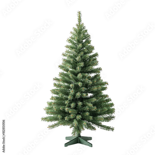 Christmas Tree Decoration Ready for the Holiday Season in a Cozy Home Setting