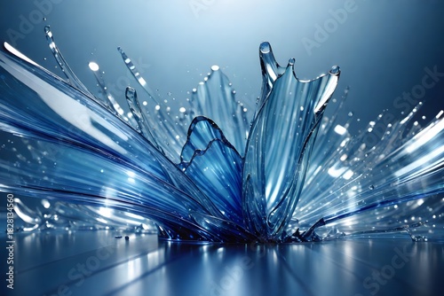 blue abstract background