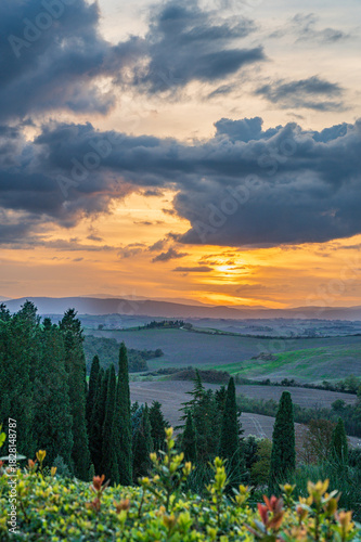 Tuscany sunset