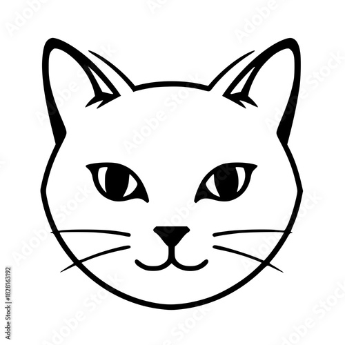 Elevate Your Designs with This Cute Cat Vector. Perfect for logos, stickers, and pet branding. Affordable licensing for personal or commercial use.