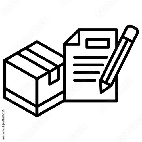 Product Description Outline Icon