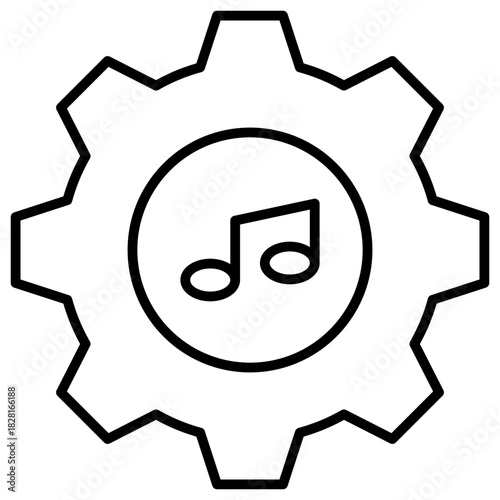 Tone Development Outline Icon