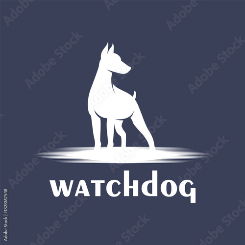 WATCHDOG focus logo vector illustration