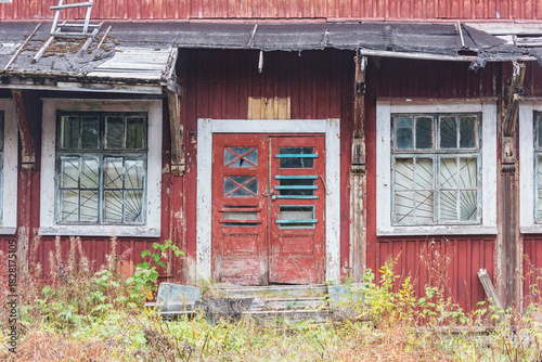 Exterior of the ancient house.