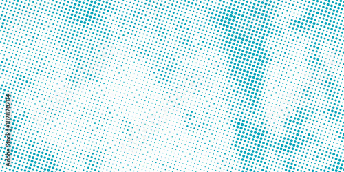 Transparent Vector Gradient Blue Color Halftone Background Staggered Dots Pattern modern dotted