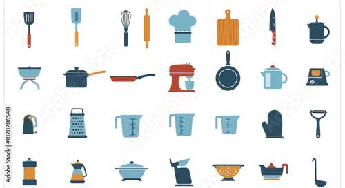 Kitchen Utensils Icon Set for Modern Culinary Applications_transparent.svg