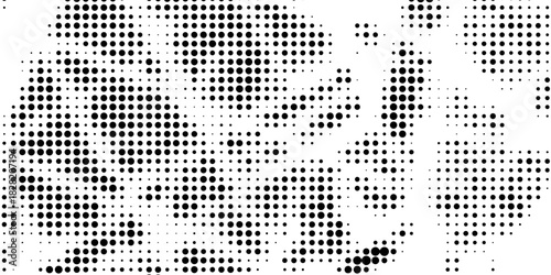 Newspaper with white unreadable text. Vintage grunge blurred paper news texture horizontal background