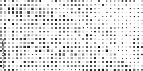 Geomatric shape pixelet glitch seamless pattern modern creative texture background noise halftone abstract square repeatable grid wallpaper