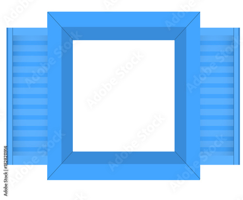 Blue Window (Janela Azul) Mamma Mia! 