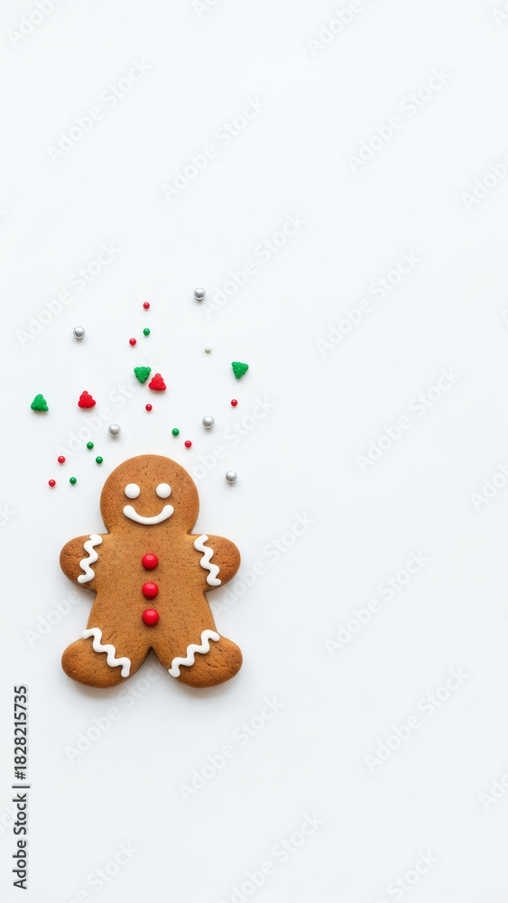 Obraz premium gingerbread man cookies