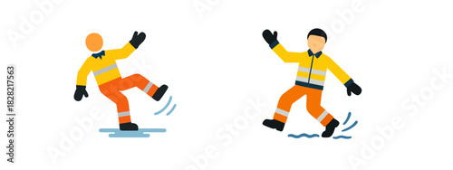 Workplace safety Slipping hazards and accident prevention