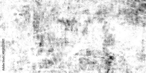 Abstract white and gray color background with halftone effect, dot pattern. Vector illustration.