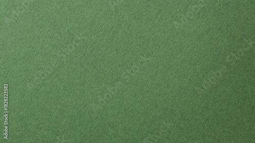 Green Textured Paper Background with Natural Fiber Pattern Surface
