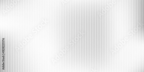 Vector ribbed glass texture background. Blue white grey purple ribbed glass. Mesh gradient. acrylic ribbed bath surface. Reeded glass background semitransparent overlay