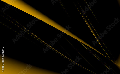 abstract black and gold are light with white the gradient is the surface with templates metal texture soft lines tech diagonal background gold dark sleek clean modern.