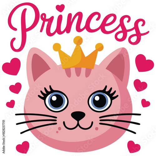 Whimsical flat rocket flying across starry space with planets isolated vector illustration on white background