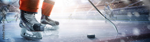 Photography Hockey close-up