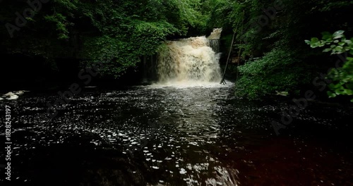 Waterfall in Yorkshire Dales