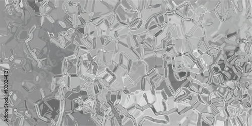 Intricate grayscale abstract texture with a crystalline or fragmented geometric pattern resembling ice or shattered glass