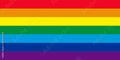 LGTBI flag for pride day.Vector ilustration