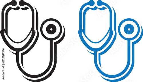 Stethoscope vector icon