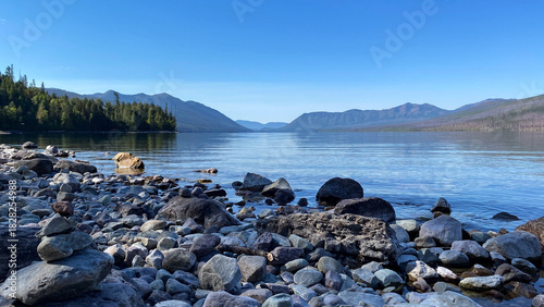 Lake McDonald in Glacier National Park