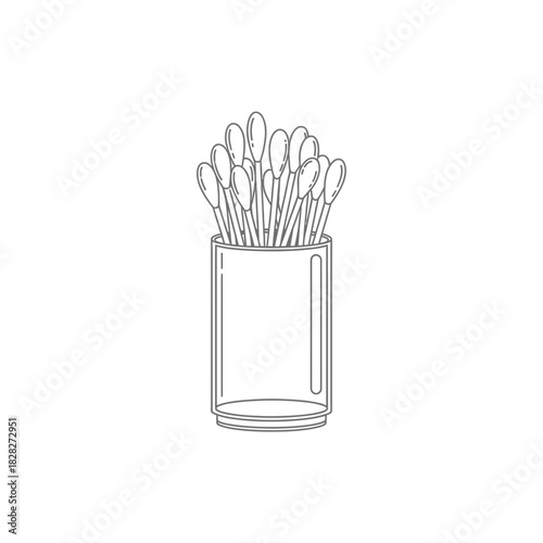 french fries in a glass