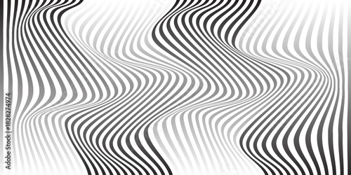 simple gradient oblique line wave pattern for banner poster background.