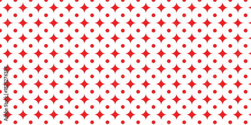 simple red star and dot pattern for banner poster background.