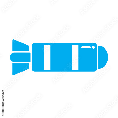 Torpedo Underwater Icon